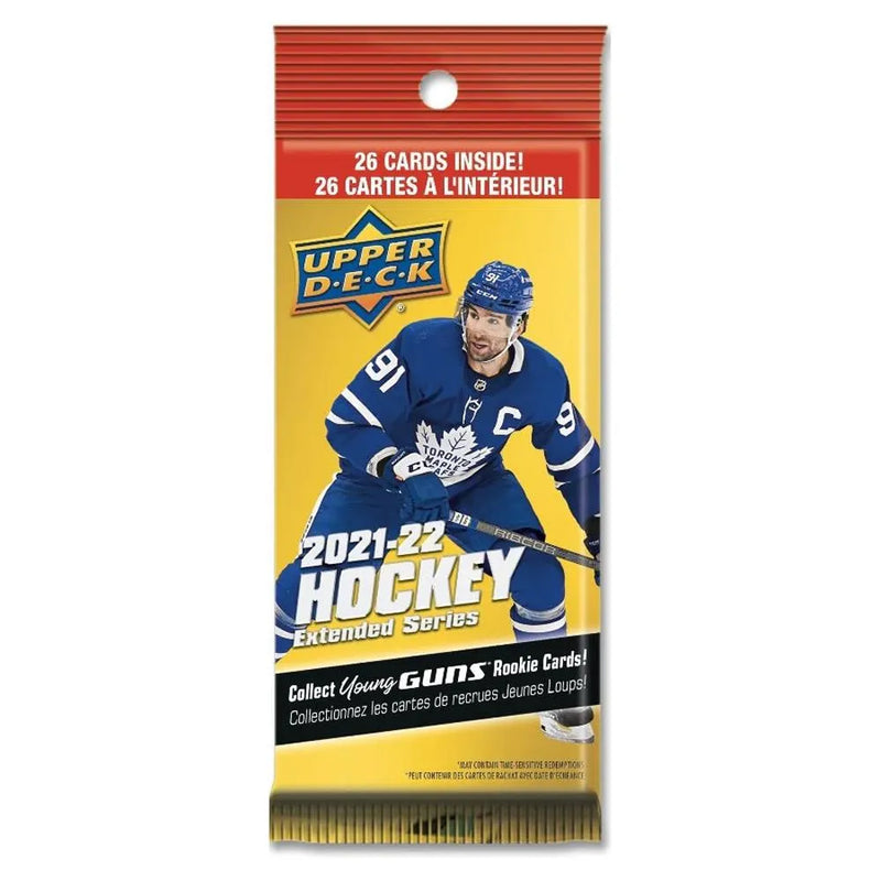 2021-22 Upper Deck Extended Series Hockey Fat Pack (26-Cards)