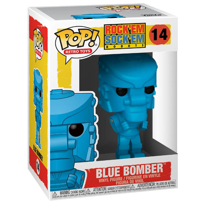 Rock'Em Sock'Em Robots Blue Bomber Pop! Vinyl Figure