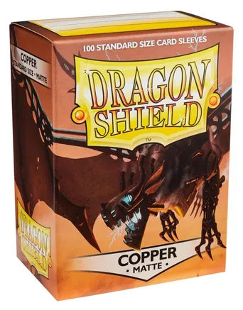 Dragon Shield Matte Standard Sleeves - Copper (100-Pack)