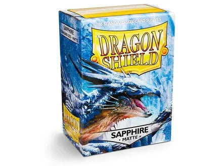 Dragon Shield Matte Standard Sleeves - Sapphire (100-Pack)