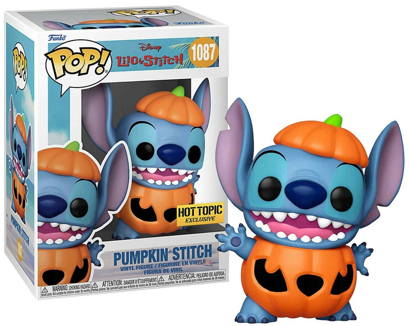 Lilo & Stitch Pumpkin Stitch Hot Topic Exclusive Pop! Vinyl Figure