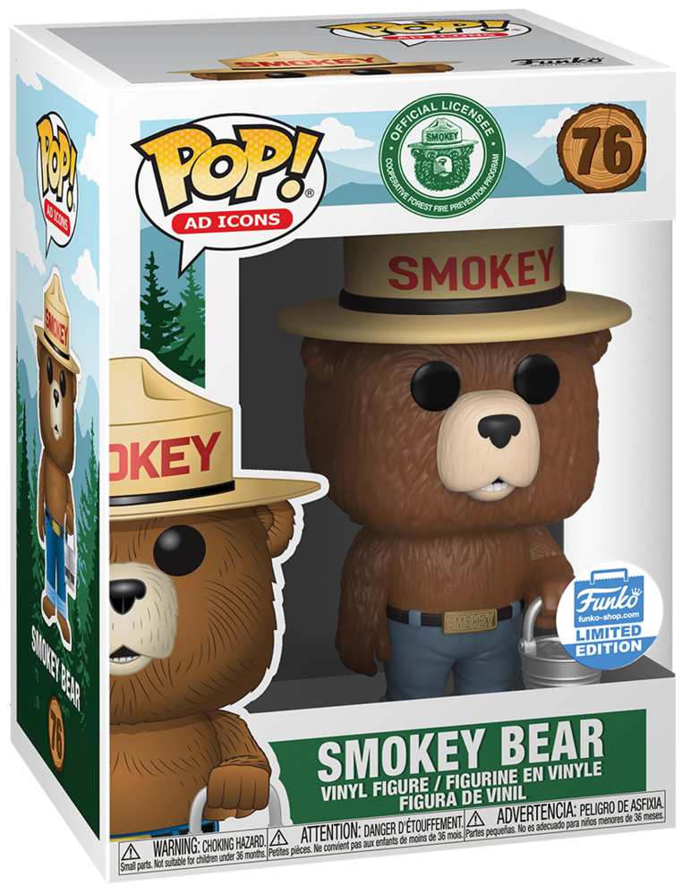 Smokey Bear Funko Limited Edition Pop! Vinyl Figure