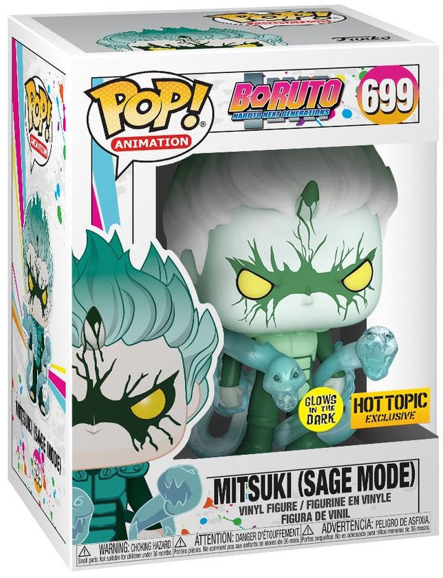 Mitsuki (Sage Mode) Glow-in-the-Dark Hot Topic Exclusive Pop! Vinyl Fi