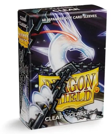 Dragon Shield Classic Japanese Sleeves - Clear (60-Pack)