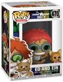 Cowboy Bebop 20th Ed And Ein Pop! Vinyl Figure