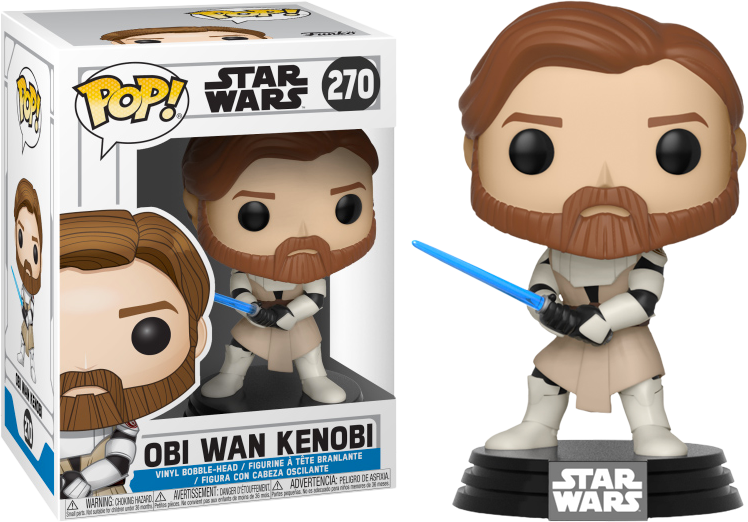 Star Wars Obi Wan Kenobi (The Clone Wars) Pop! Vinyl Figure