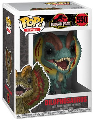 Jurassic Park 25th Anniversary Dilophosaurus Pop! Vinyl Figure