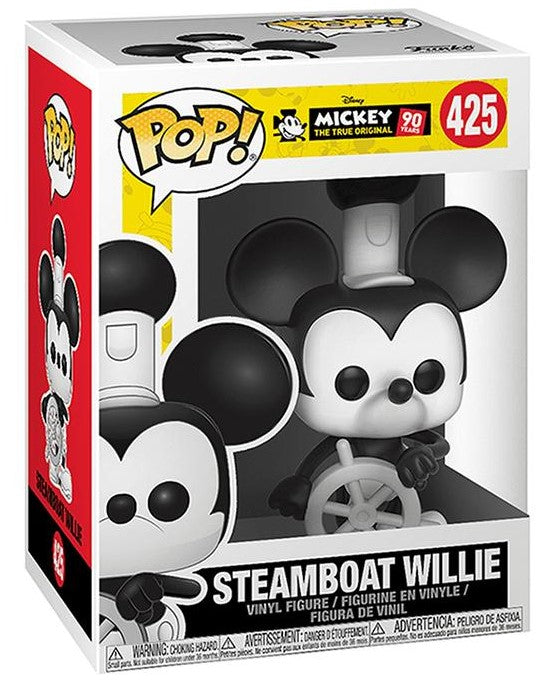 Mickey's 90th Steamboat Willie Pop! Vinyl Figure