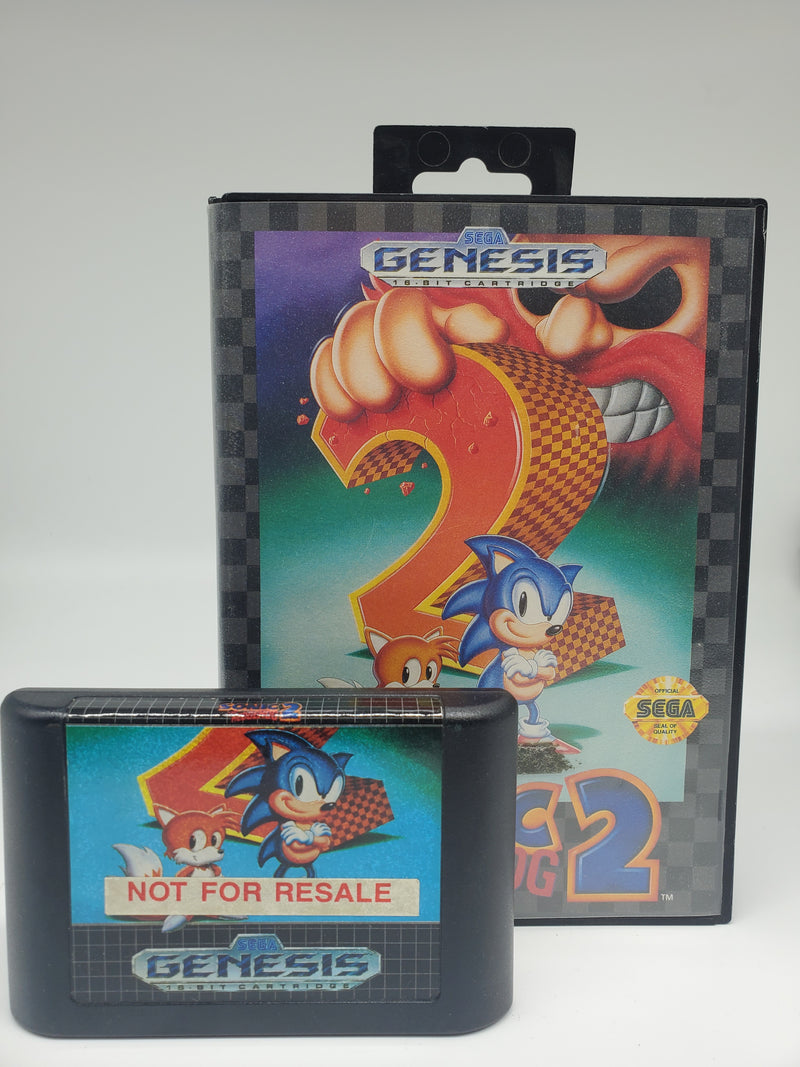 Sonic The Hedgehog 2 Sega Genesis 1992 Game