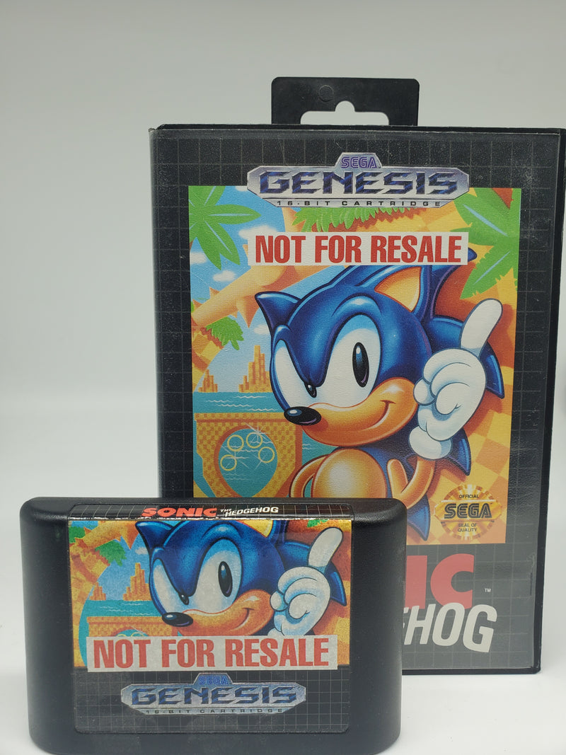 Sonic The Hedgehog Sega Genesis 1991 Game