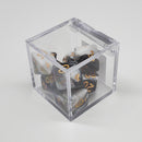 Critical Hit Collectibles - Milky Black Polyhedral Dice with Gold Numbers - (7-Pack)