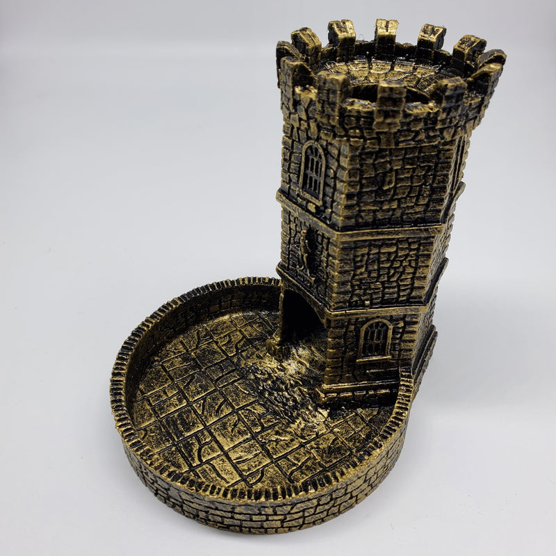 Critical Hit Collectibles - Castle Dice Tower - Gold