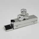 Critical Hit Collectibles - Silver Metal D6 - (5-Pack)