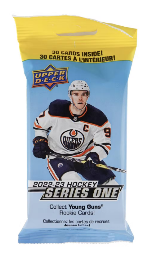 2022-23 Upper Deck Series 1 Hockey Fat Pack (30-Card Pack)