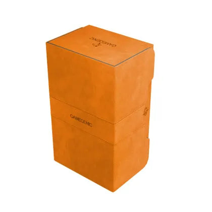 GameGenic Stronghold Deck Box - Orange (Holds 200+)