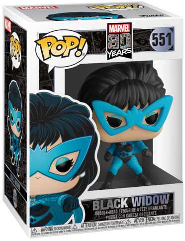 Marvel 80th Black Widow Pop! Vinyl Figure
