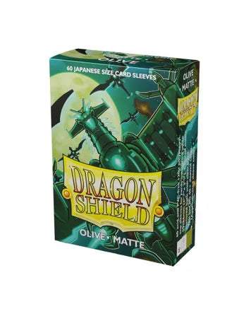 Dragon Shield Matte Japanese Sleeves - Olive (60-Pack)