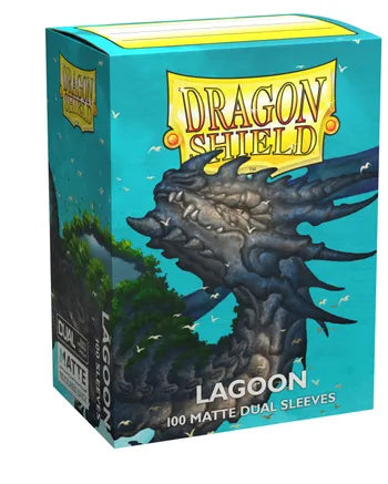 Dragon Shield Dual Matte Standard Sleeves - Lagoon (100-Pack) - Dragon Shield Card Sleeves