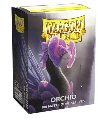 Dragon Shield Dual Matte Standard Sleeves - Orchid (100-Pack) - Dragon Shield Card Sleeves