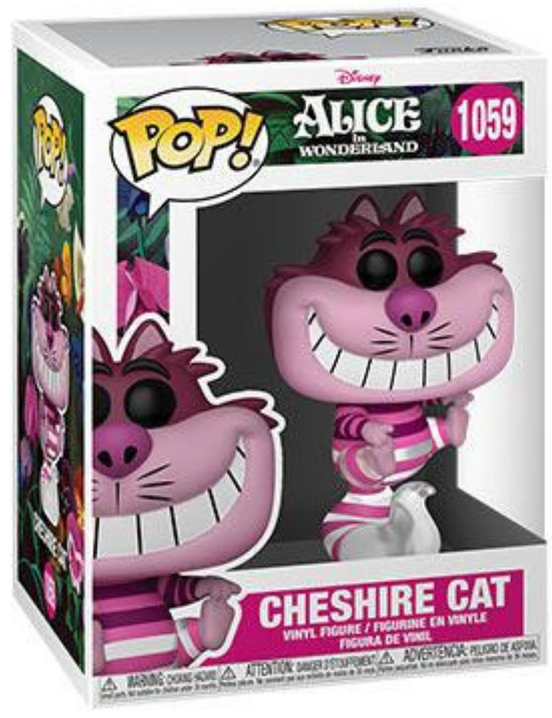 Alice in Wonderland 70th Anniversary Cheshire Cat Translucent Pop! Vinyl Figure