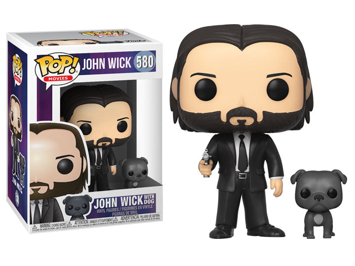 John Wick (Black Suit) with Dog