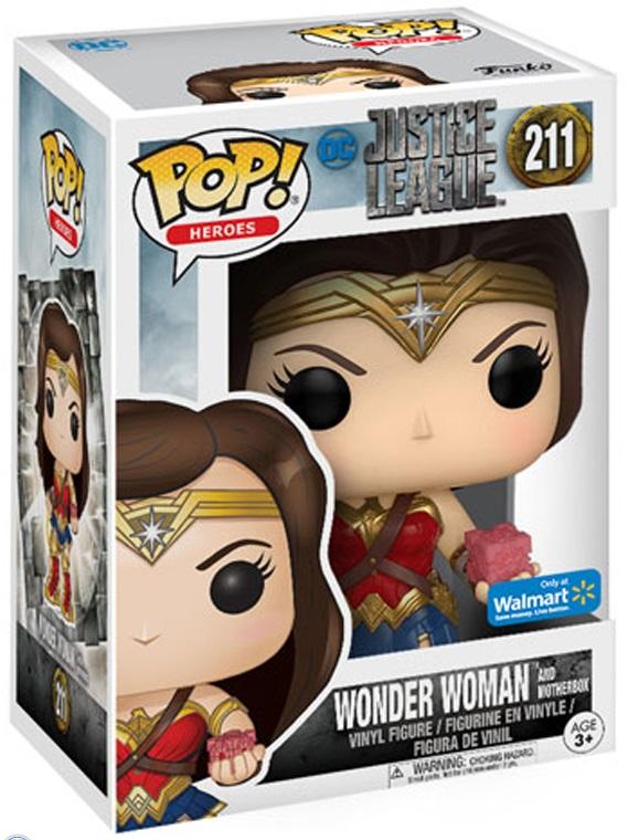 DC Justice League Wonder Woman And Motherbox Pop! Vinyl Figure