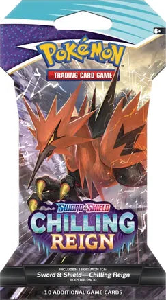 Chilling Reign Sleeved Booster Pack - SWSH06: Chilling Reign (SWSH06)