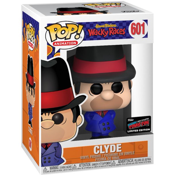 Wacky Races Clyde Pop! Vinyl Figure