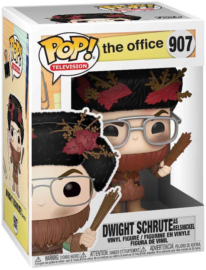 The Office Dwight Schrute As Belsnickel Pop! Vinyl Figure