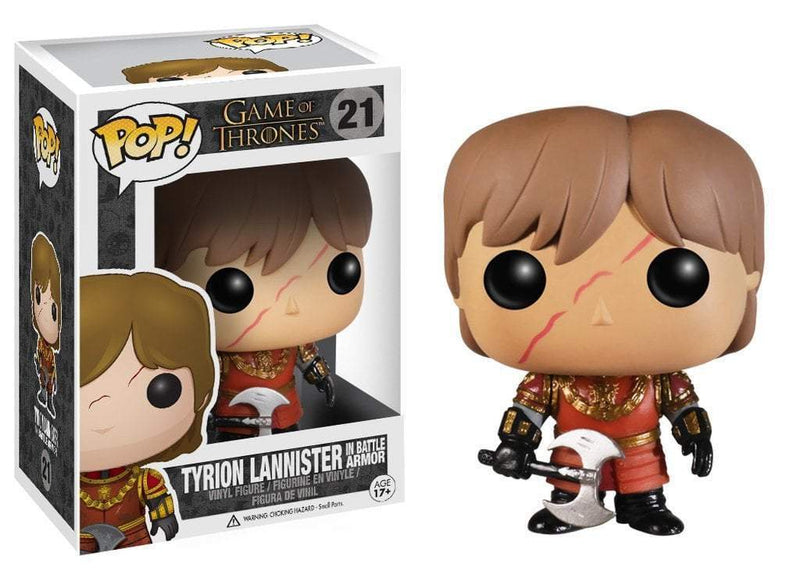 Game of Thrones Tyrion Lannister In Battle Armor Pop! Vinyl Figure