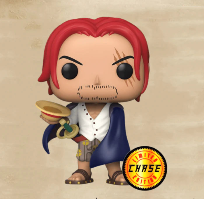 Shanks with Hat One Piece CHASE Pop! Vinyl Figure