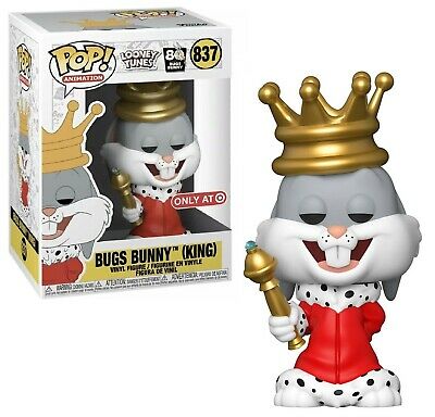 Looney Tunes 80th Anniversary Bugs Bunny King Target Exclusive Pop! Vinyl Figure