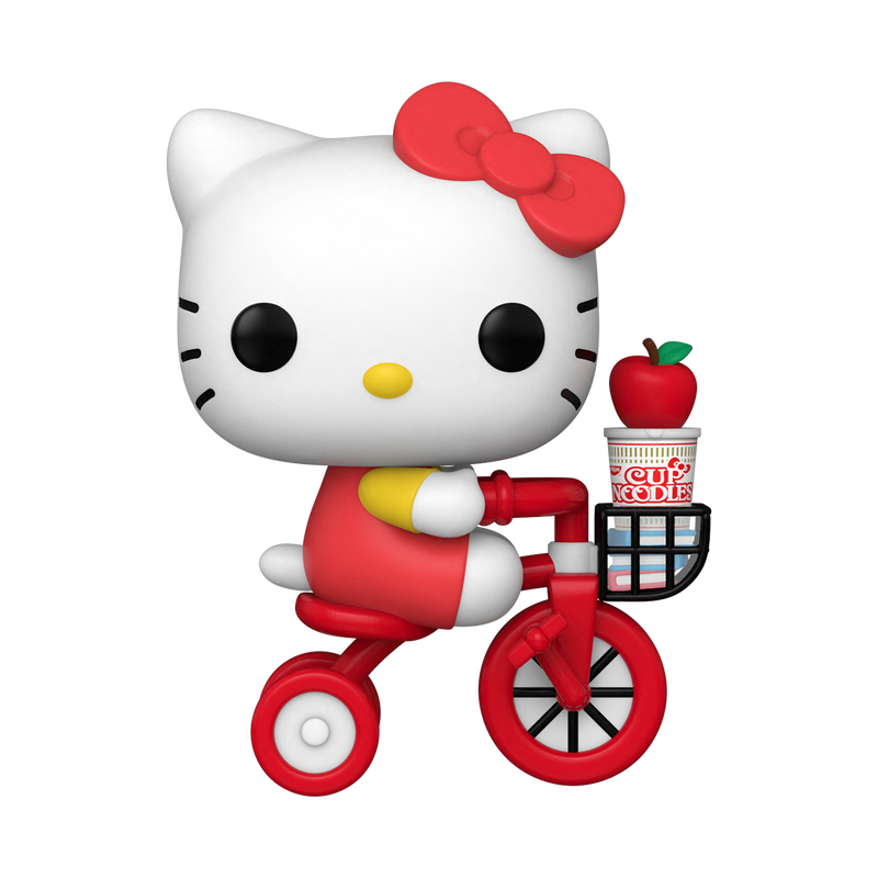 Cup Noodles x Hello Kitty Riding Bike Pop! Vinyl Figure