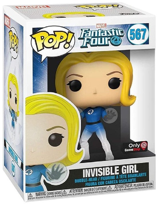 Marvel: Fantastic Four Invisible Girl Translucent Pop! Vinyl Figure