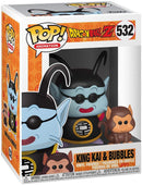 Dragon Ball Z King Kai And Bubbles Pop Vinyl Figure
