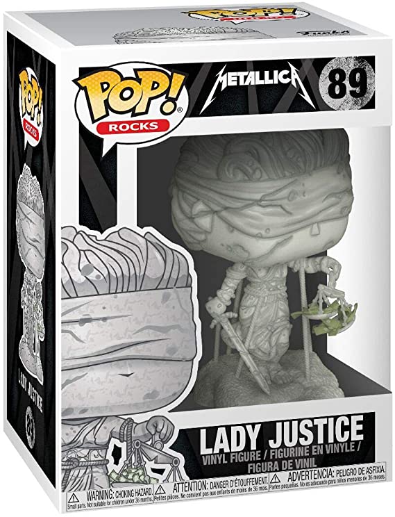 Metallica Lady Justice Pop! Vinyl Figure