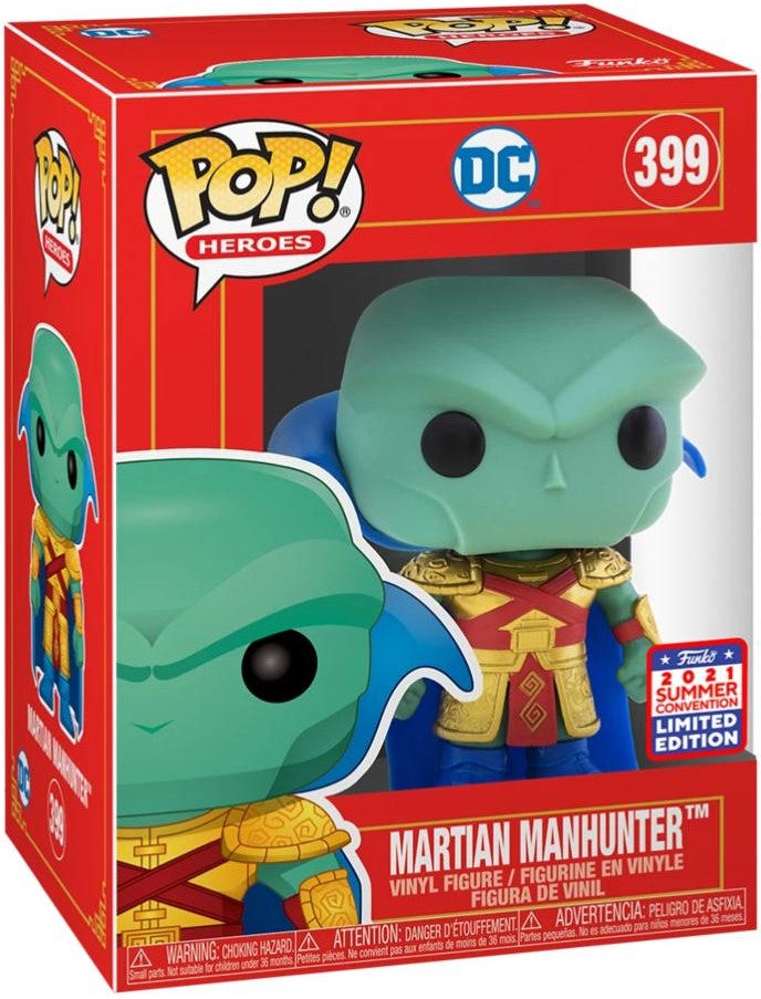 DC Heroes Martian Manhunter Pop! Vinyl Figure