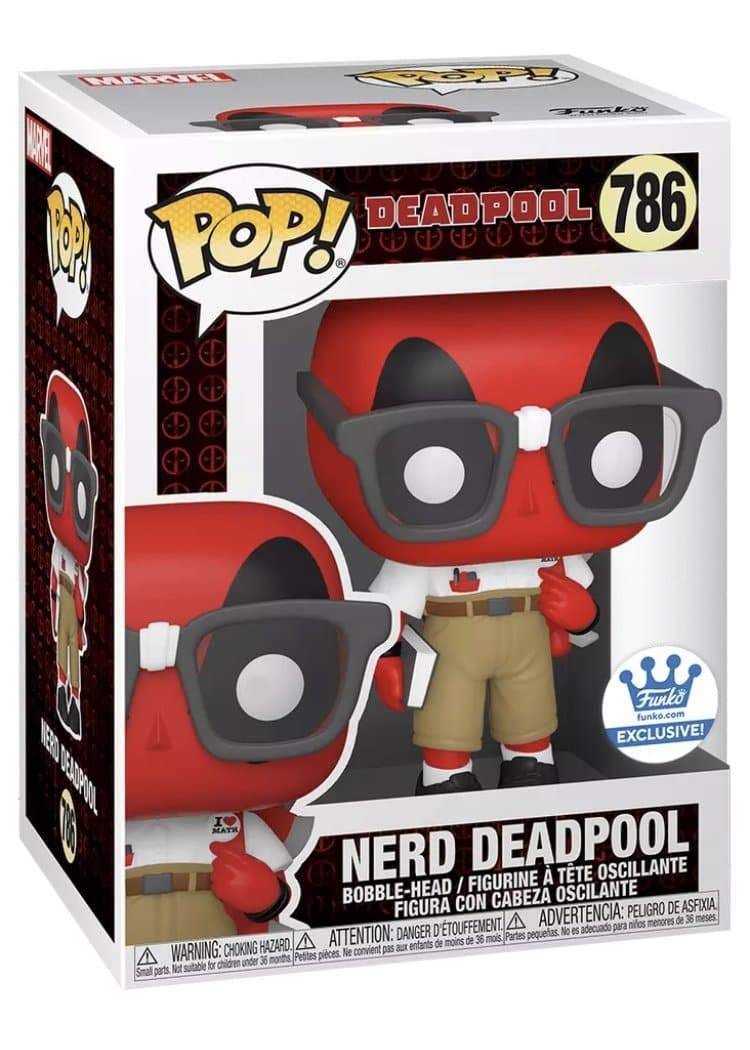 Deadpool Nerd Deadpool Pop! Vinyl Figure