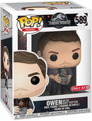 Jurassic World Fallen Kingdom Owen With Baby Raptor Pop! Vinyl Figure