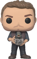 Jurassic World Fallen Kingdom Owen With Baby Raptor Pop! Vinyl Figure