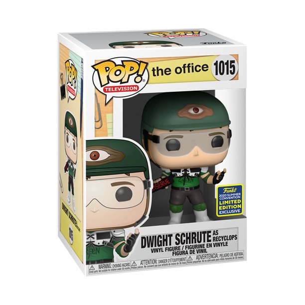 The Office Dwight Schrute As Recyclops Pop! Vinyl Figure