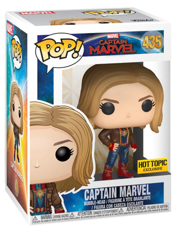 Captain Marvel Hot Topic Exclusive Pop! Vinyl Figure
