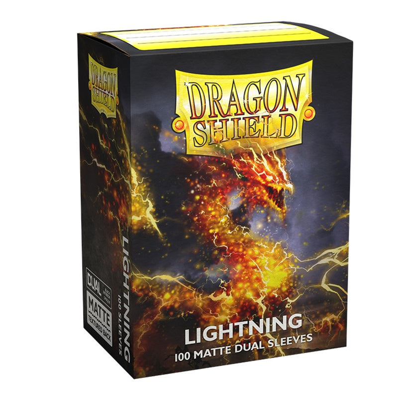 Dragon Shield Dual Matte Standard Sleeves - Lightning (100-Pack)