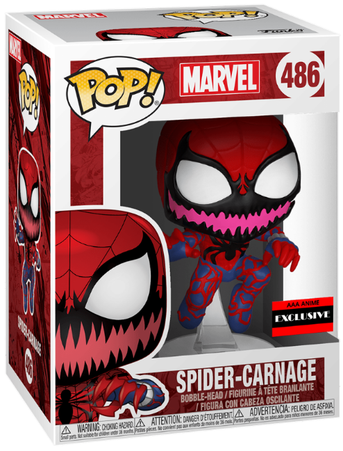 Marvel Spider-Carnage Pop! Vinyl Figure