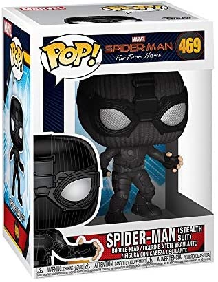 Spider-Man Far From Home Spider-Man Stealth Suit Pop! Vinyl Figure