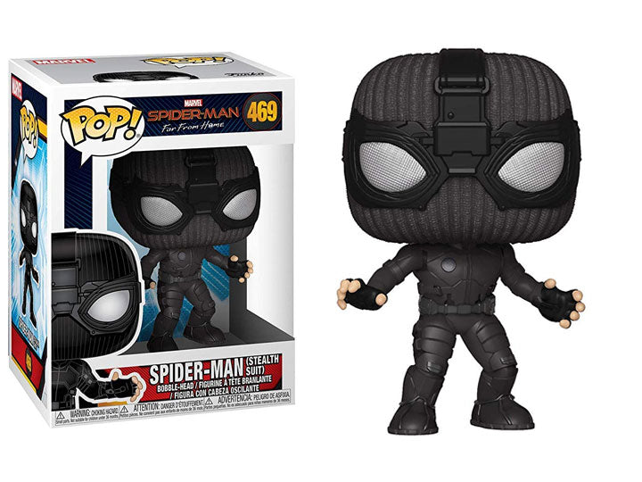 Spider-Man Far From Home Spider-Man Stealth Suit Pop! Vinyl Figure