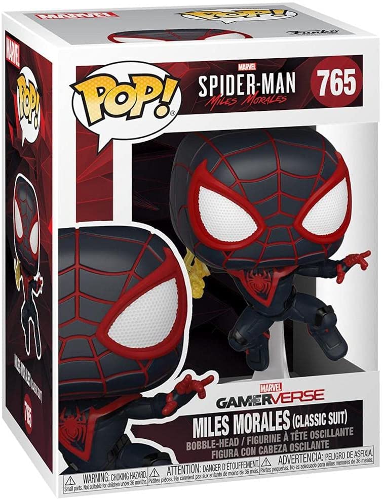 Spider-Man Miles Morales Classic Suit Pop! Vinyl Figure