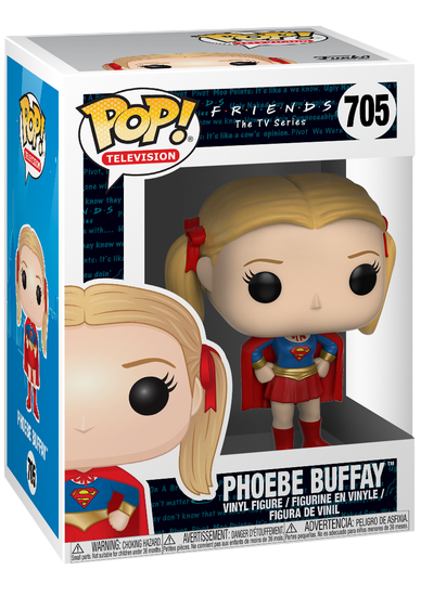 Friends Phoebe Buffay as Supergirl Pop! Vinyl Figure