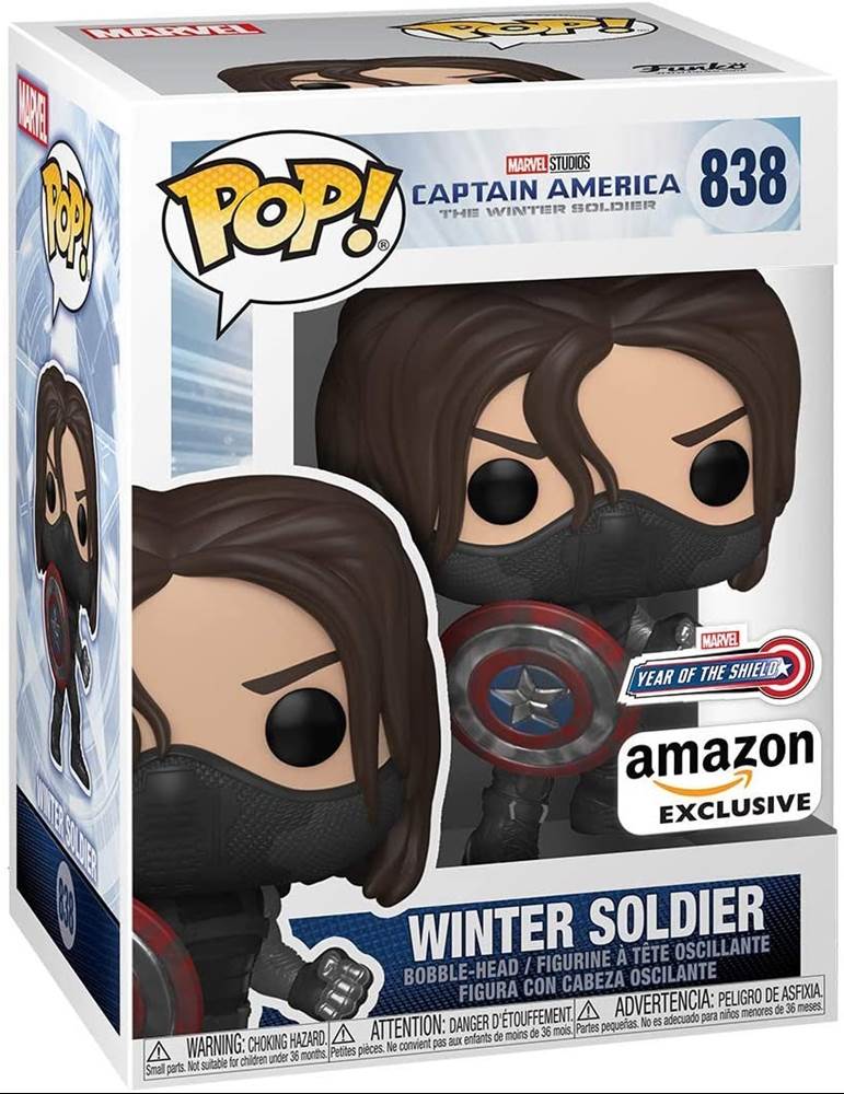 Captain America The Winter Soldier Year Of The Shield Winter Soldier Pop! Vinyl Figure