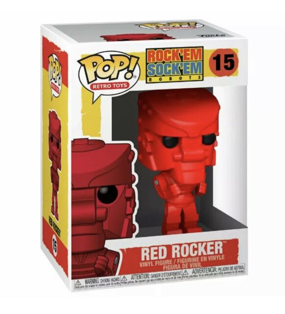 Rock'Em Sock'Em Robots Red Rocker Pop! Vinyl Figure